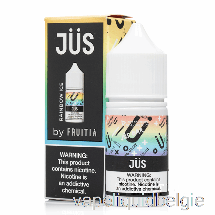 Vape Vloeibaar Regenboogijs - Juszouten - 30ml 35mg